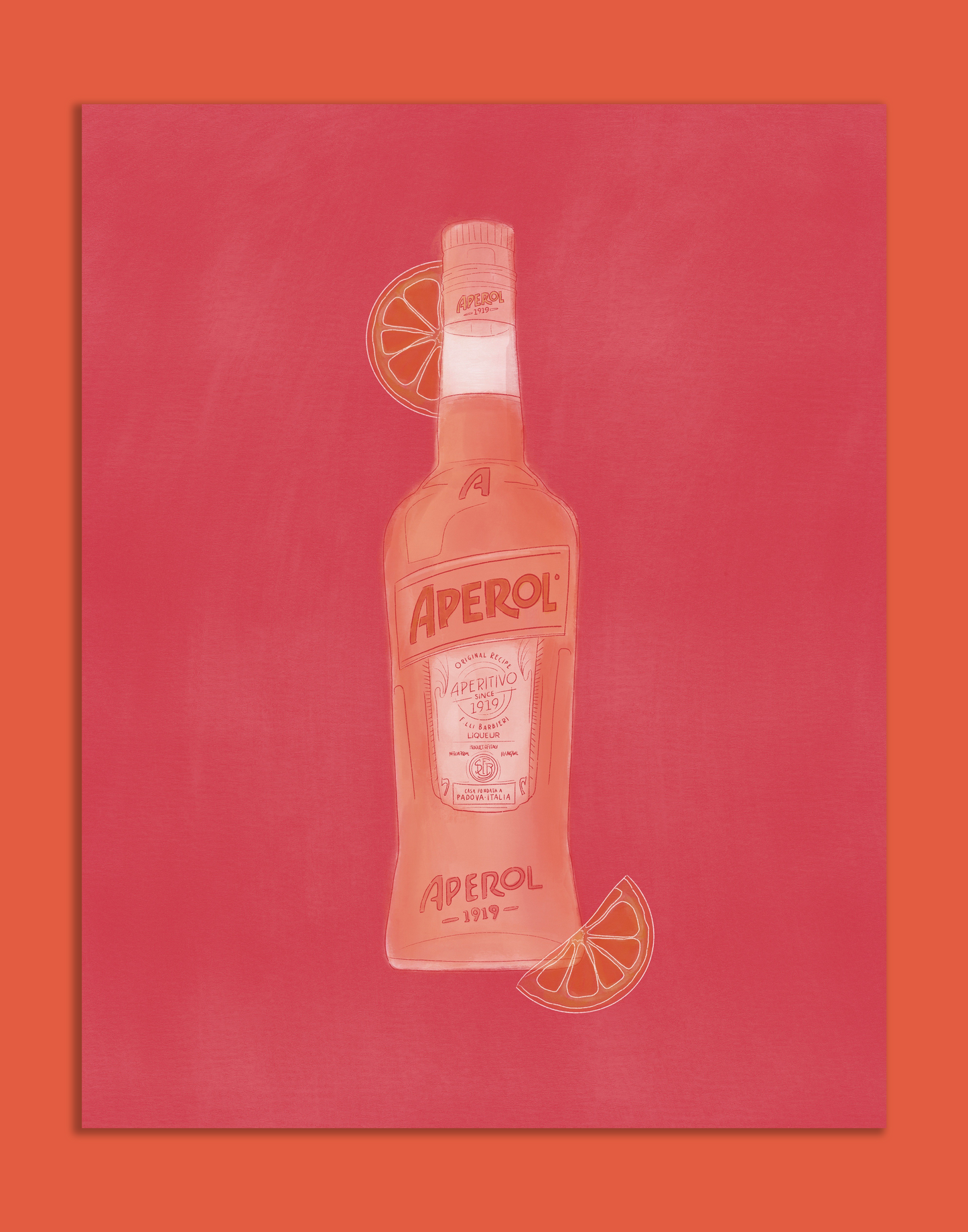 Aperol Art Print