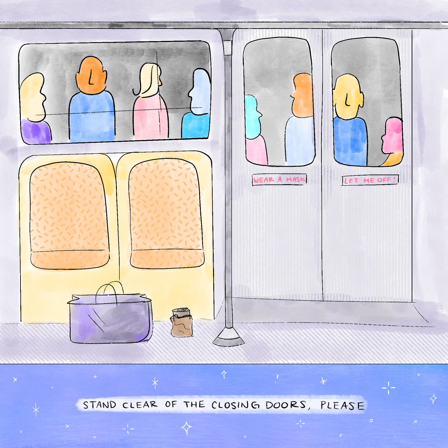 Subway Art Print
