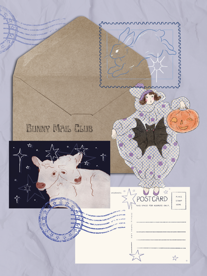 Bunny Mail Club - a monthly snail mail club