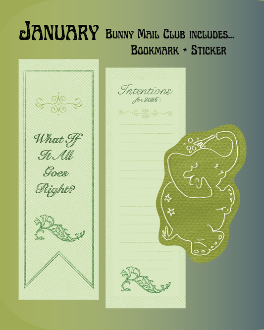 Bunny Mail Archive - January