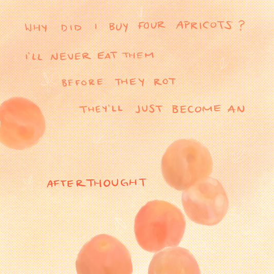 Apricots Art Print