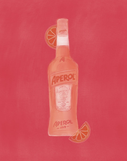 Aperol Art Print