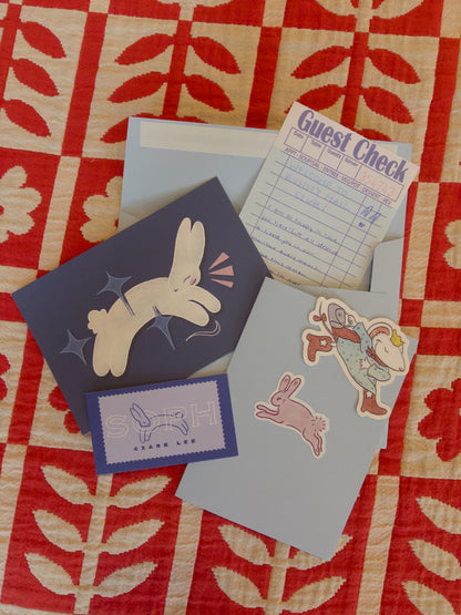 Bunny Mail Club - a monthly snail mail club